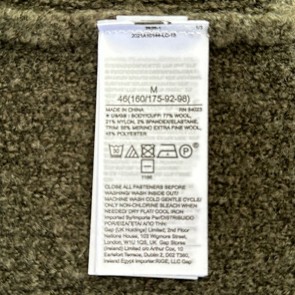 Banana Republic Heritage Boucle Bomber Sweater - Picture 12 of 13